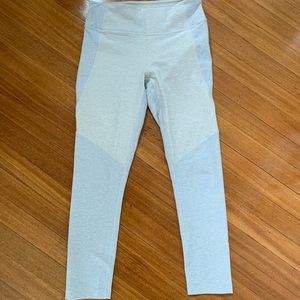 Outdoor Voices two-tone leggings